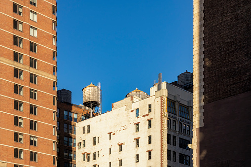 Buildings in Manhattan.