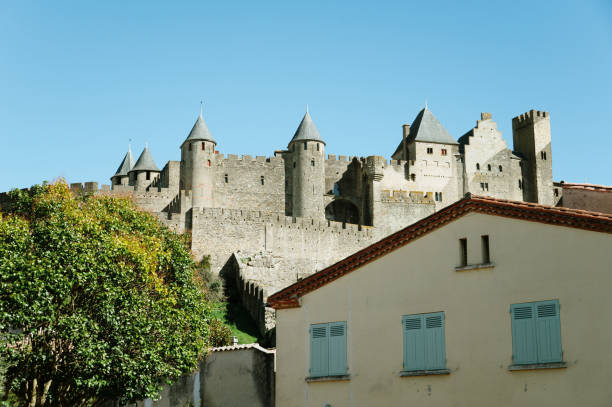 Fortified walls of Carcassonne, France