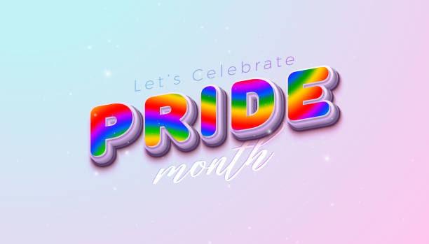 istock LGBTQ Pride Month Illustration with Liquid Rainbow Background on 3d Text Label. Love is Love Human Rights or Diversity Concept. Vector LGBT Event Banner Design for Postcard, Banner, Greeting Card, Flyer, Invitation, Brochure, Poster. 2140997645