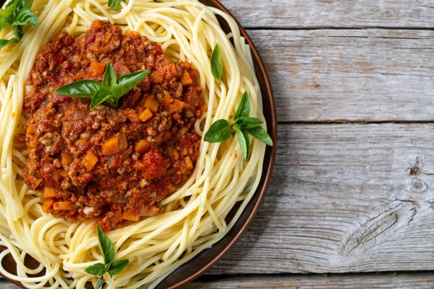 istock Traditional Italian pasta bolognese 2141080907