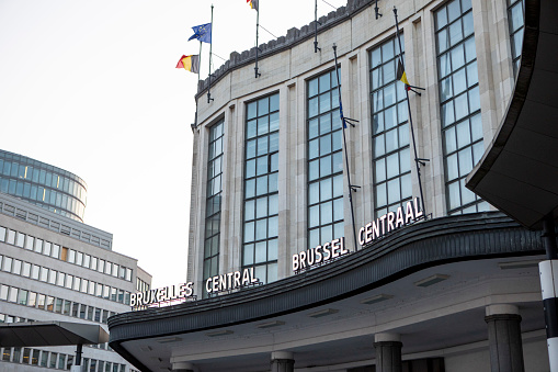 Brussels Central Station exterior