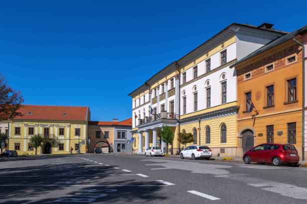 istock Street in Levoca, Slovakia 2141149550