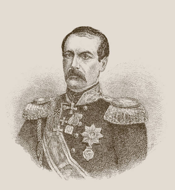 istock Eduard Ivanovich Totleben or Todleben, 1818-1884, a Baltic German military engineer and Imperial Russian Army general 2141199590