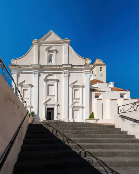 dome of the Chiesa Collegiata di Santa Maria delle Grazie in the central square of Campi Salentina, a municipality in the Italian province of Lecce; Campi Salentina, Italy