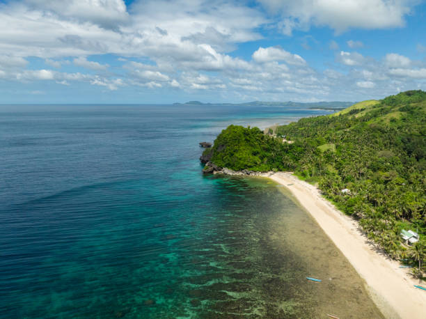 istock Sandy Beach in Santa Fe, Tablas, Romblon. Philippines. 2141231766