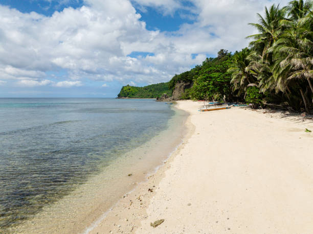 istock Sandy Beach in Santa Fe, Tablas, Romblon. Philippines. 2141233323
