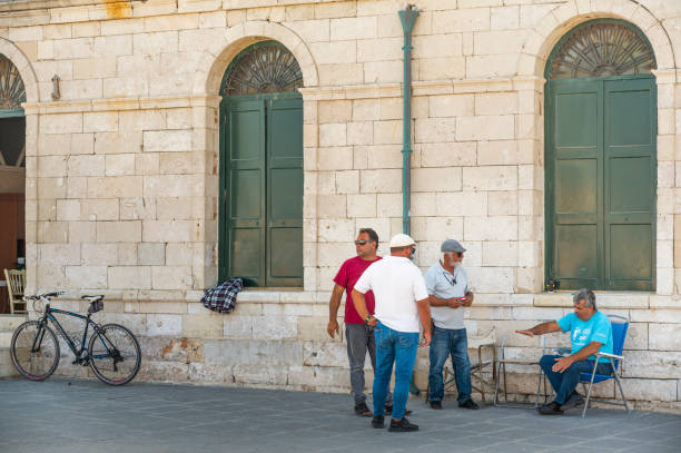 Kotor, Montenegro - September 7, 2025: tourists visiting the historic old town of Kotor in Montenegro