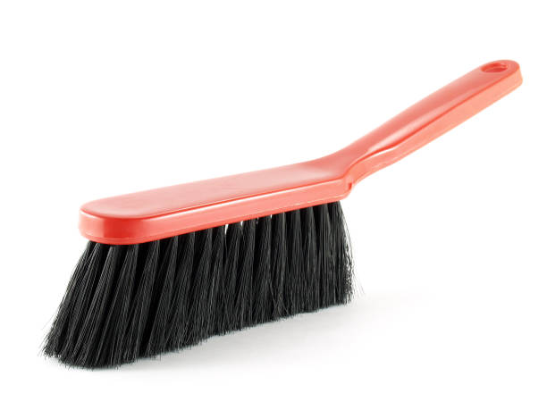 istock close-up single red dusting brush isolated on white background 2141276579