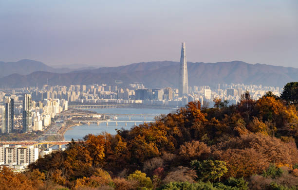 istock Seoul and the Han River in South Korea 2141299891