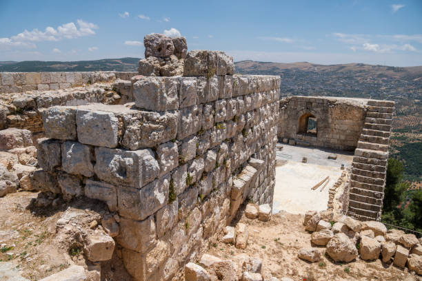 istock Aljun Castle, 12th century Ajlun Castle, Jordan 2141377210