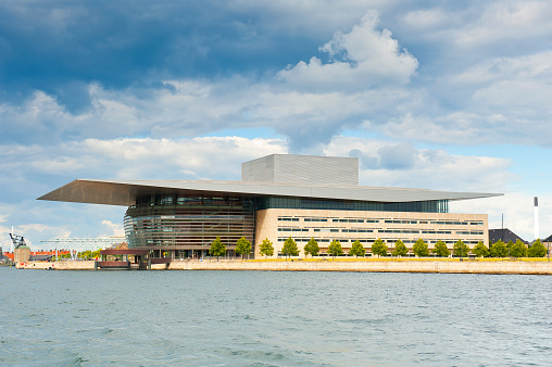 Copenhagen, Denmark - July 2, 2014: Opera House in Copenhagen
