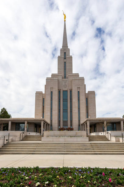 istock Oquirrh Mountain Utah Temple 2141496423