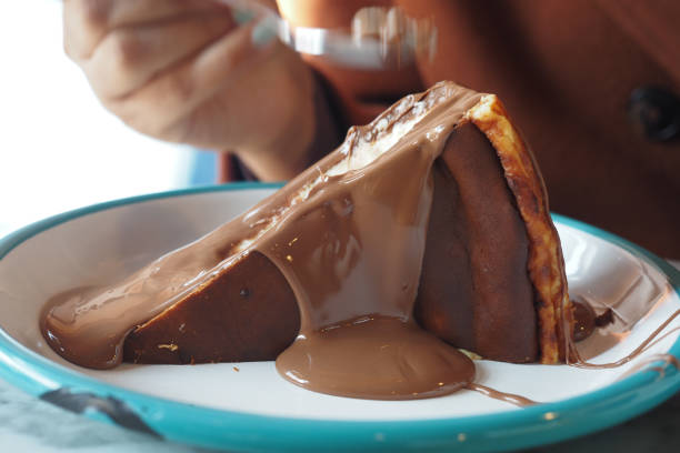 istock slice of cheese cake and chocolate 2141607017