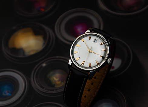 Swiss made vintage automatic watch