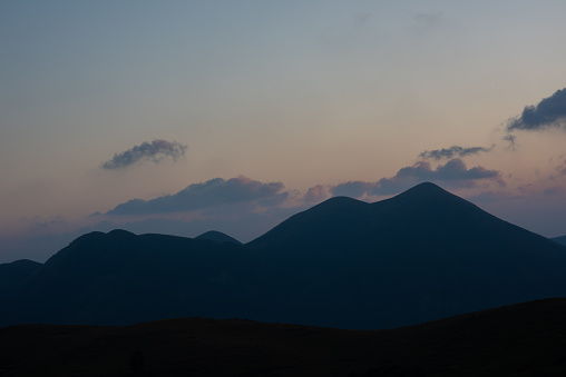 Sunrise over the Chiricahua Mountains