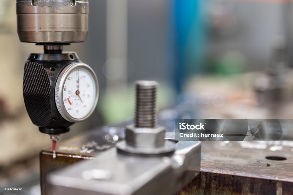 Working Coordinate Measuring Machine Probe Cmm On Milling Work Sensor ...