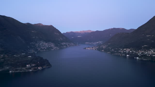 Beautiful mountain village on the shores of Lago di Como