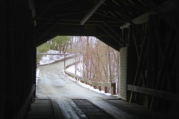 istock Robyville Covered Bridge in Maine 2141874397