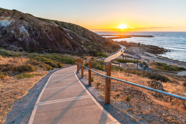 istock New bicycle and walking trail along O'Sullivans Beach 2142198759