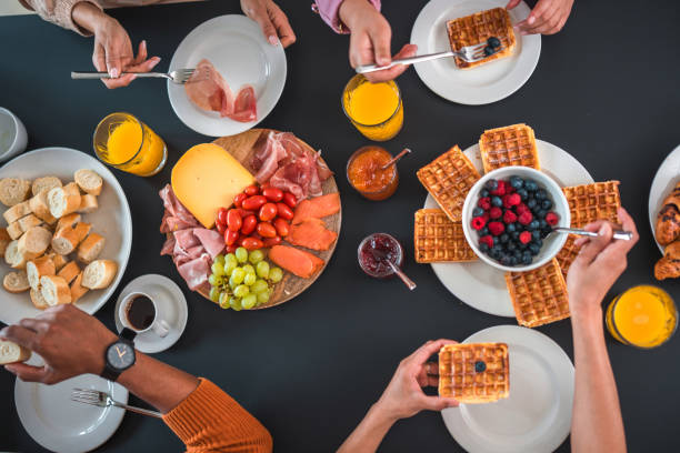 istock Multigenerational Family Enjoying Breakfast Together 2142472660