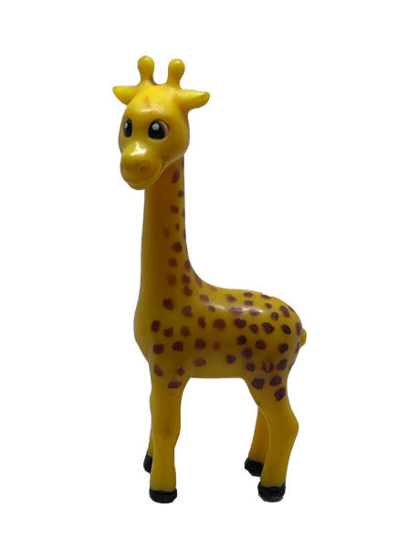 istock A giraffe toy on a white background. Wild animal 2142691293