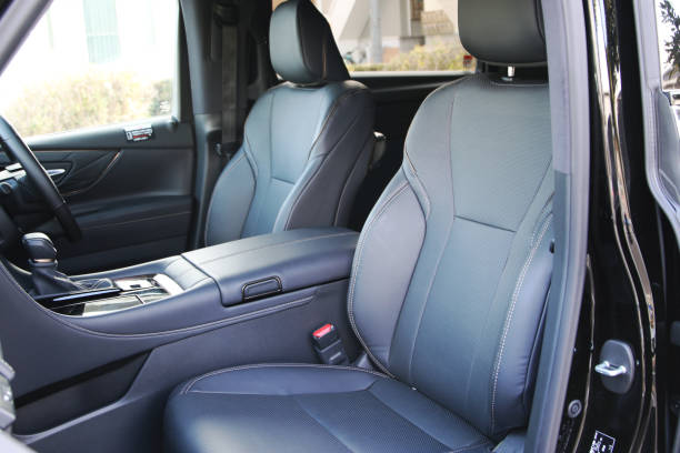 istock Minivan cockpit. Enjoying a road trip. 2142701792