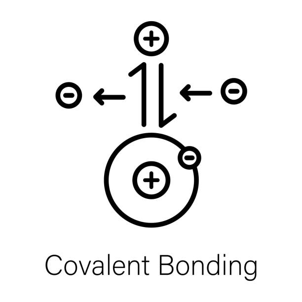 Covalent Icon 140+ Covalent Bonds Stock Illustrations, Royalty-Free Vector Graphics ...