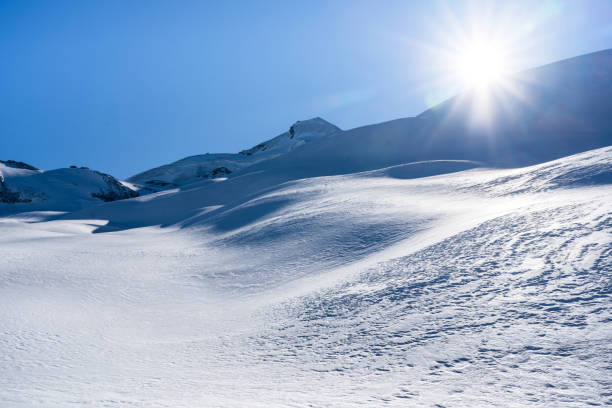 istock Winter snow covered mountain, Saas-Fee, Switzerland 2142832489