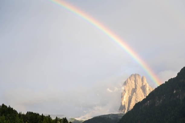 istock Rainbow over Sassolungo, South Tyrol Italy 2142843931
