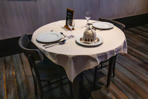istock Desert in the old restaurant cafe 2143025444