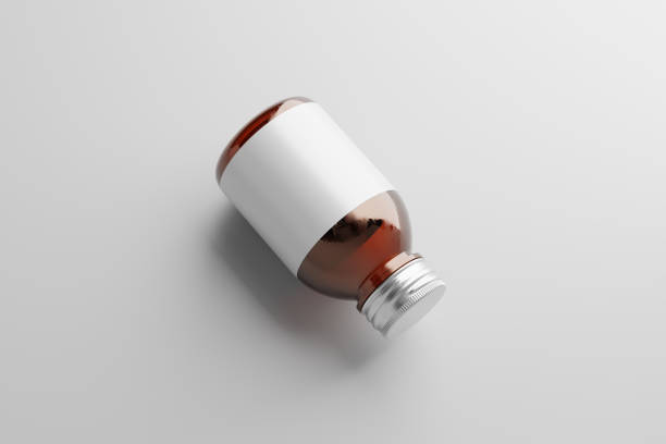 istock Amber Glass Medicine Bottle 2143060715