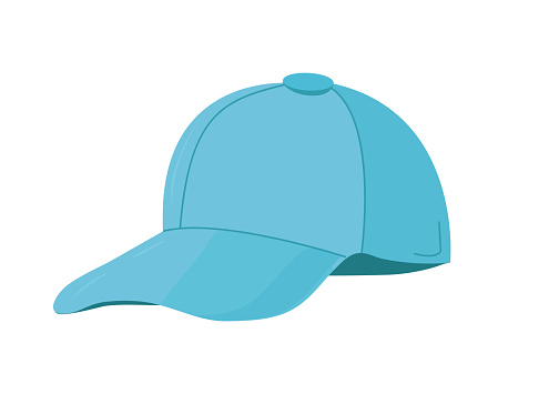 Summer hat collection vector. Cap, panama hat for women, men, head protection from the sun.