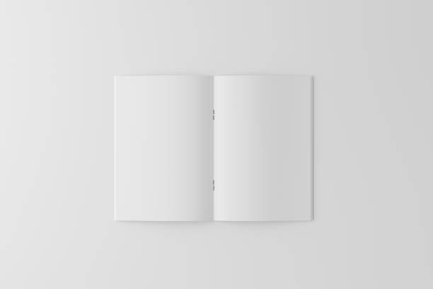 istock Blank magazine or brochure mockup 2143241516