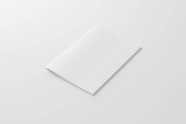 istock Blank magazine or brochure mockup 2143241905