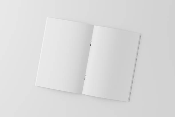 istock Blank magazine or brochure mockup 2143245940