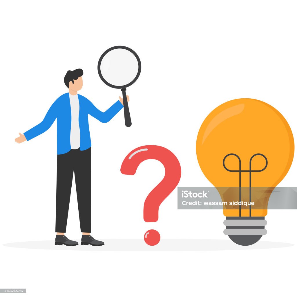 Problem Creative Image Problem Solving Process Business Search Creative Idea Concept Stock ...