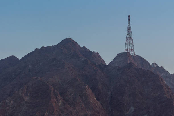 istock A communications tower on the top of a mountain 2143270727