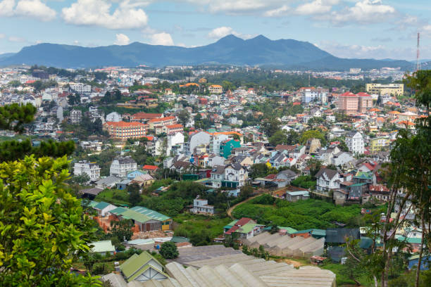 istock View of Dalat from a cable car cabin 2143286592