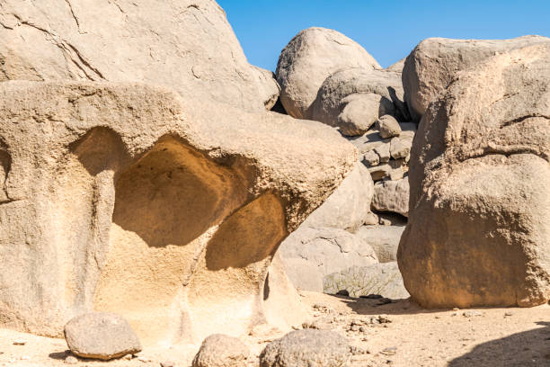 istock Huge sedimentary rocks naturally sculpted with water and winds 2143357838