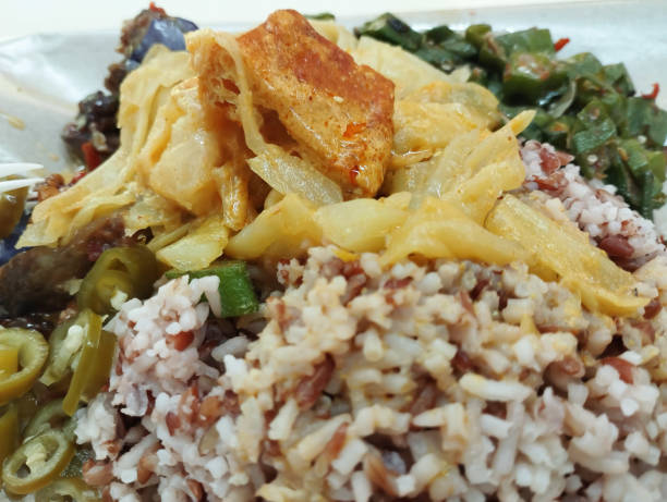 istock healthy vegetarian dishes with brown rice 2143608316