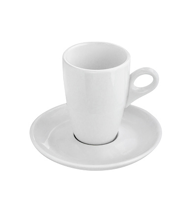 Coffee cup  isolated on white background with clipping path