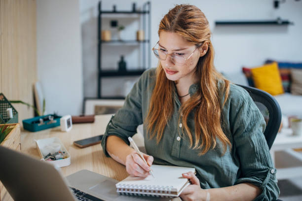 istock Focused and Productive at Home 2143769634