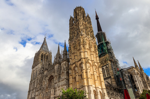 Cathedral Notre Dame of Rouen in France