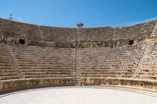 ancient theater in Acropolis Greece, Athnes
