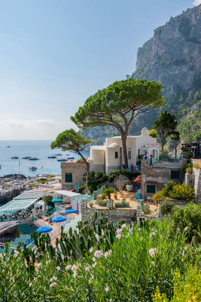 Views around Marina Piccola, Capri, Italy