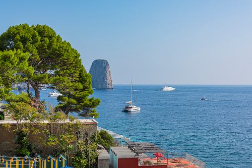 A day out in Marina Piccola, Capri