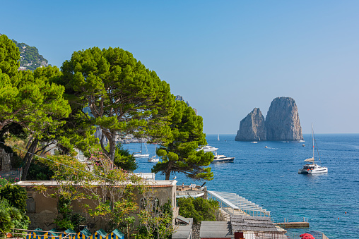 A day out in Marina Piccola, Capri