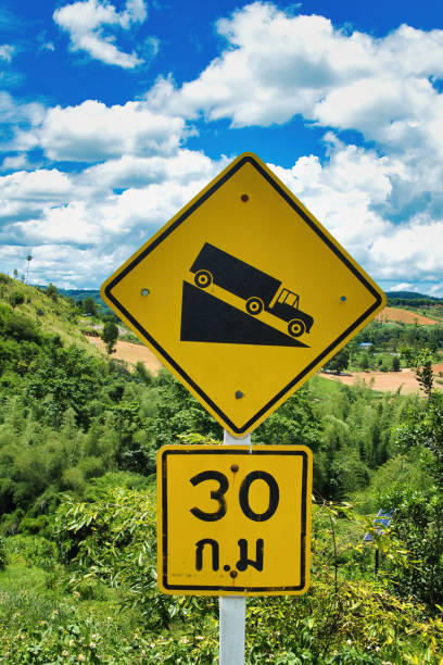 istock Road sign in  Thailand 2144065465
