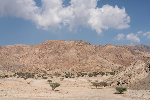 Jebel Akhdar, Oman - 2000m above the sea level, desert landscape, Oman