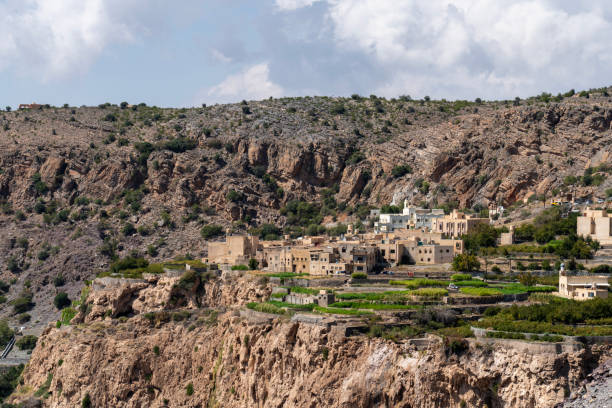 istock Village and terrace fields in Jebel Akhdar mountains, Oman 2144103038